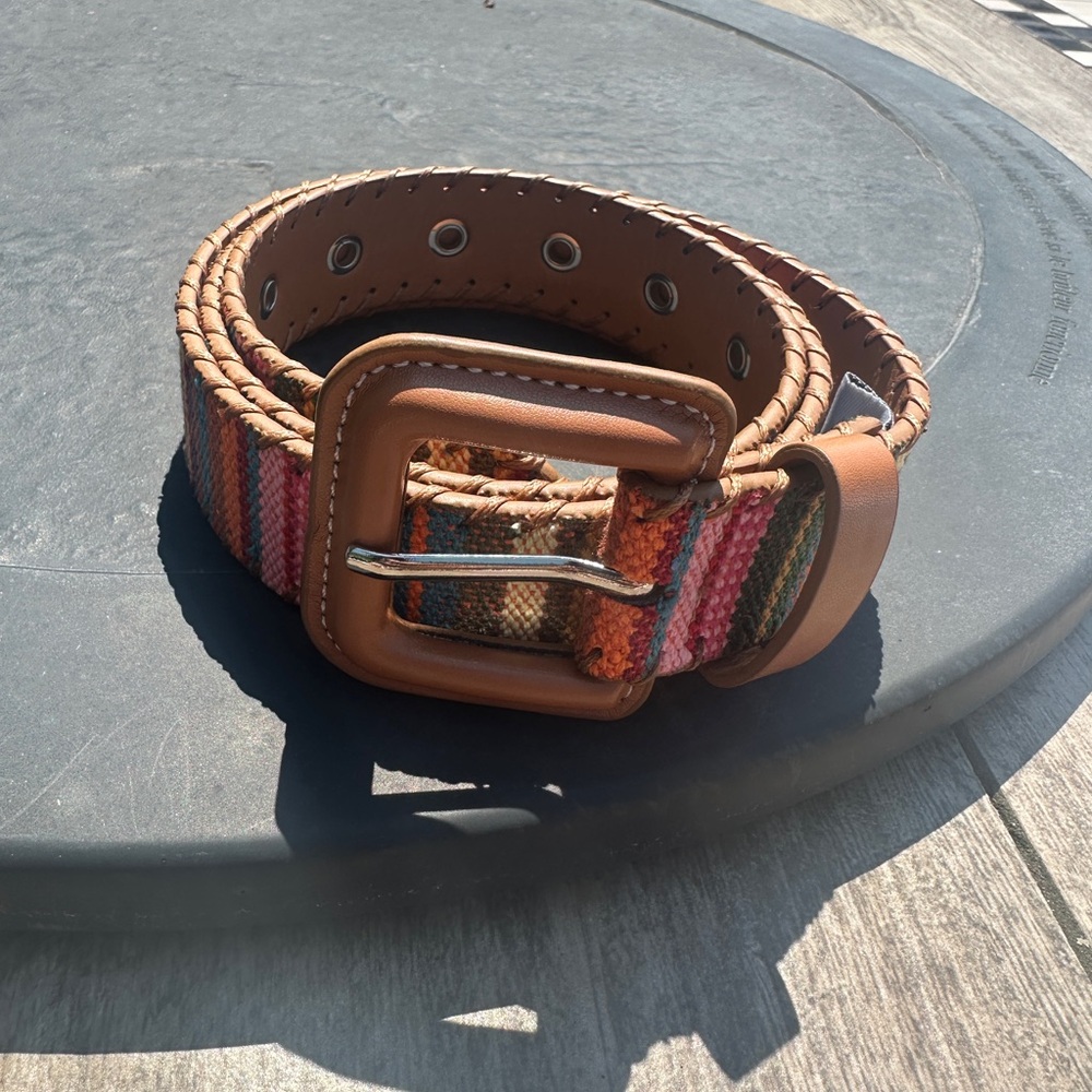 Multicolor Woven Belt